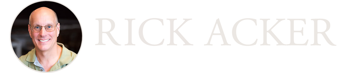 Author Rick Acker Author Rick Acker